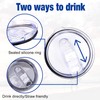 Muka 30 Oz. Stainless Steel Tumbler, Durable Powder Coated Insulated