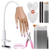 Wilfniee Practice Hand for Acrylic Nails: Nail Tips Won't Fall
