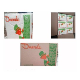 duende 125 Pz Servilleta De Lujo Blanca 30x33 Cm Facturamos Full