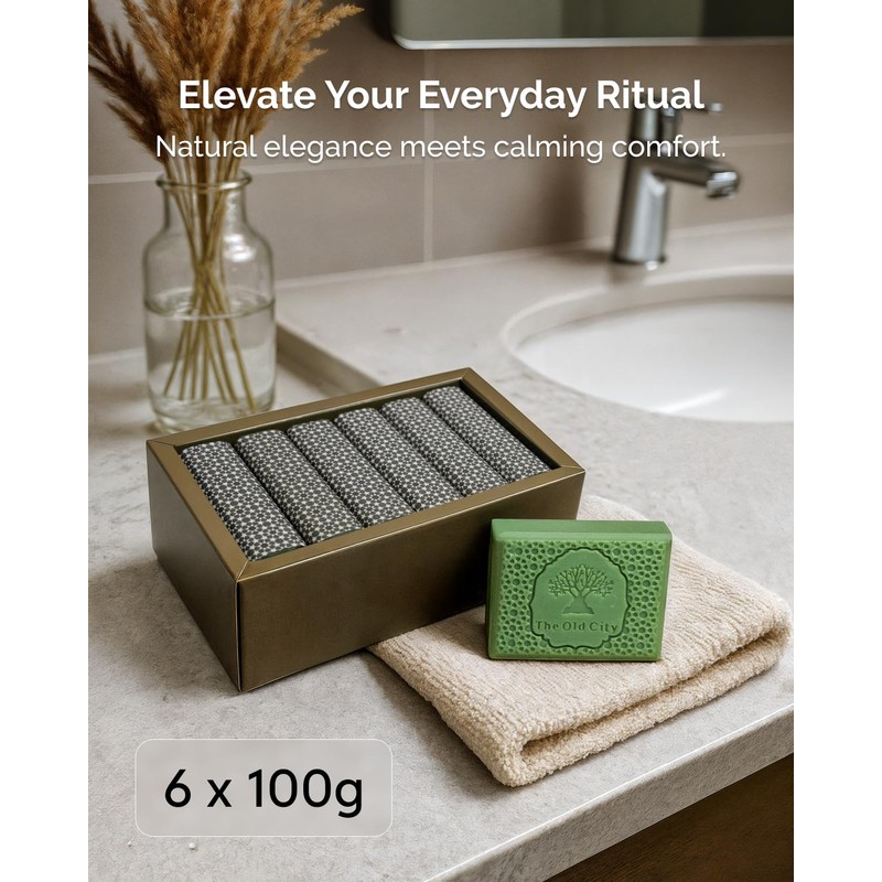 Hand Soap Bar – 100% Natural, Antibacterial & Moisturizing –