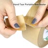 BOMEI PACK 6 Paquete de Cinta de Papel Kraft, Cinta