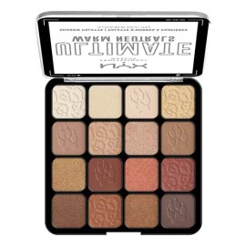 Paleta De Sombras Ultimate Shadow Palette Warm Neutrals Nyx                                                                                           