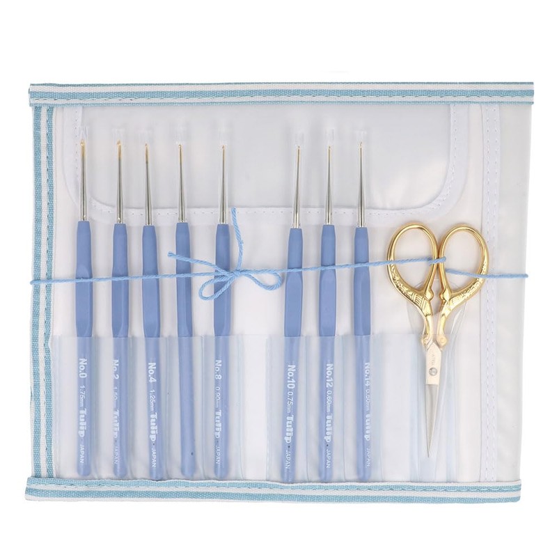 Tulip ETIMO Patterned Lace Needle Set Premium Gold TLG-001