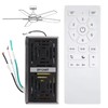 SODSEA Ceiling Fan Remote Control Kit, Replacement for 42/52 Inch