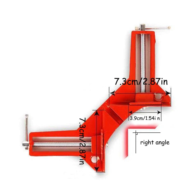 Vastsea Pack of 4 90 Degree Right Angle Clamp, DIY