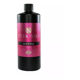 Studio Nails Acetona Pura Uñas Manos Pies Diluyente 250ml