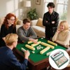 Foreverup Mini Mahjong Set, Mahjong Set Portable Chinese Toy, Chinese