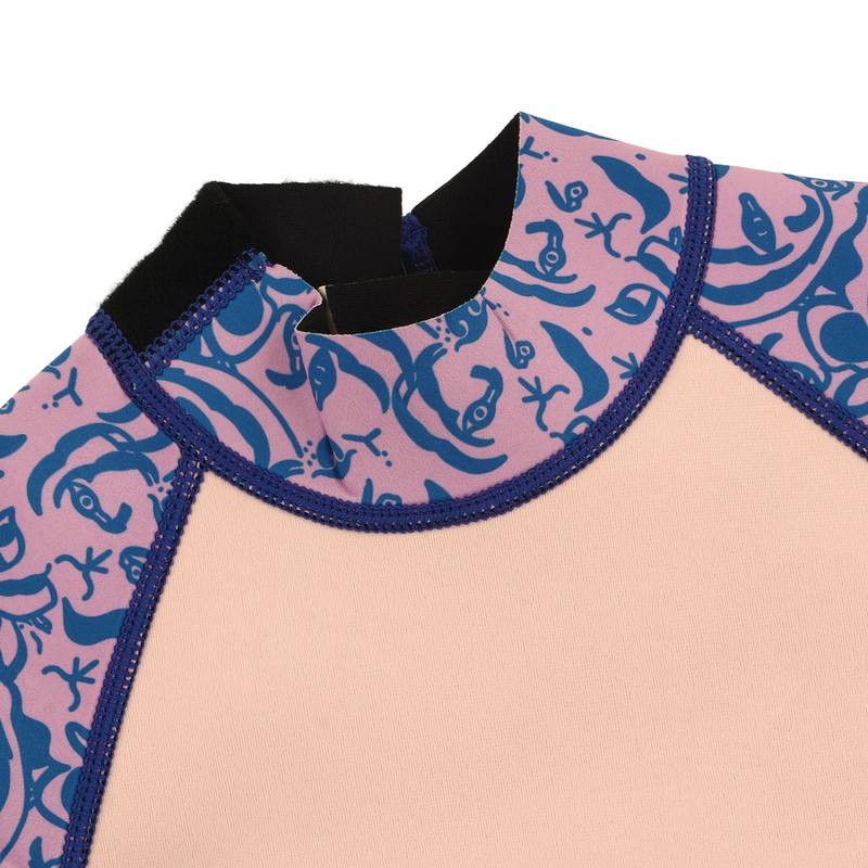 Long Sleeve Shorts Kids Wetsuit 2.5MM Neoprene Toddler Winter Surfing