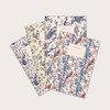 etmamu 1074 Set of 4 Notebooks A5 | Chinoiserie Asian