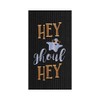 C&F Home Hey Ghoul Hey Towel Black