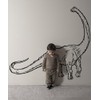 Dinosaur Dino Brachiosaurus Vinyl Wall Decal Sticker. (Black Color) 54in