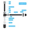 Keymark Universal Brass Sink Siphon with 200mm Submersible Pipe 1