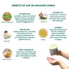 Royal Candles & Spa Products Massage Oil Candle (Peppermint &