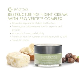 KARYNG Restructuring Night Cream, Overnight Cream Face Moisturizer, Firming Anti Aging Face Cream, Hydrating and Firming Overnight Cream for Face, 1.7oz