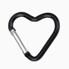 Carabiner Hiking hook locking carabiner heart purple 50ea