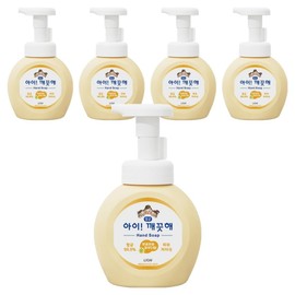 iClean hand wash pure soft powder scent, 250ml, 5 pcs / 아이깨끗해 핸드워시 순 보송보송 파우더향, 250ml, 5개