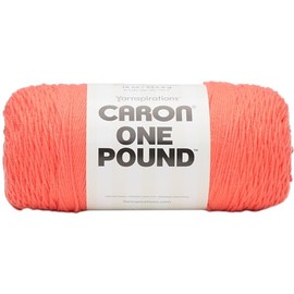 Caron Yarn ONE LB CC, Living Coral