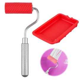 Leimroller Holzleim Silikon, Leimroller Holzleim Lets Bastel, Leimwalze Für Handwerk, Wiederverwendbare Andrückrolle, Leimwalze Für Kunst, Handwerk, Holzbearbeitung Und Klebeprojekte