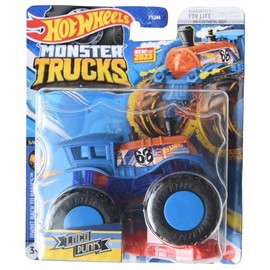Hot Wheels Monster Trucks Loco Punk, HWMT Back to Basics 3/6 Connect and Crash