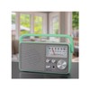 JENSEN MR-750-GR MR-750 Portable AM/FM Radio (Green)