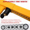 USYATO 2Pcs Universal Heavy Duty Wheel Lock - Anti Theft
