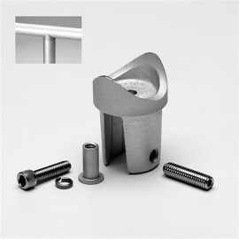 Hollaender 58716 Tee Anodized Aluminum Interna-Rail for Schedule 80 Pipe 1-1/2"