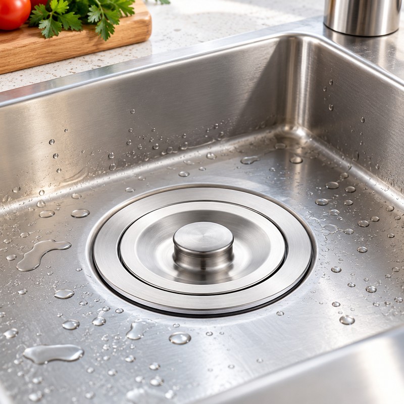 Stainless Steel Kitchen Sink Drain Strainer for Food Waste –