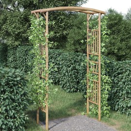 Heemab Enhance Your Garden Aesthetics with a Durable Rose Arch, Weather-Resistant Design, for Climbing Plants, 46.5" x 15.7" x 73.6"