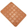 Molde para Macarrones, 30 Agujeros Forma Macarons Forma Redonda De