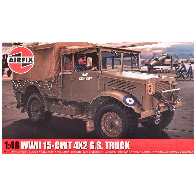 Airfix DCD Level 2 Model Kit WWII 15-cwt 4x2 General