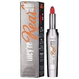 Benefit They're Real! Double the Lip Lip Liner Lipstick in Revved-Up Red - NIB