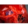 APQ Pack of 25 Red Biohazard Waste Bag Liners 40