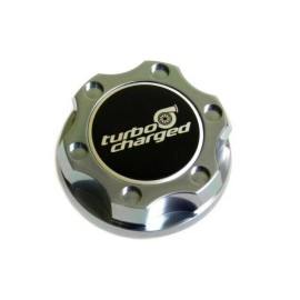 VMS RACING GUNMETAL TURBOCHARGED CNC ENGINE OIL CAP FOR 05-17 FORD MUSTANG