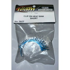 For Team Associated Team Associated 3927 TC3 TC4 Short Clip On Heat sink Blue Anodized Aluminum New