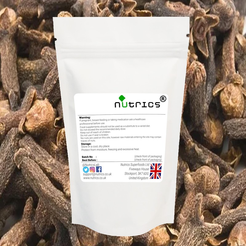 Nutrics® 650mg Clove 100% Pure 90 V Capsules (1 Month