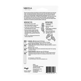 Sirona Spa Care Simply Test Strips: Biguanide Test Strips (25ct.) with Measuring Cup - Easy Spa Test Strips for Hot Tub and Pools Testing Kit
