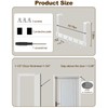 Peasulin Over The Door Hooks, Sturdy Door Hanger, Large Over