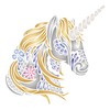 Unicorn Head Stencil, 8.5 x 8.5 inches (M) - Stencil