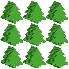 100 Pcs Christmas Tree Cutouts Green Paper Christmas Tree Winter Celebrations Decor Single Color Tree Cut Outs Tree Die Cuts for Teacher Kids School Classroom Bulletin Board Wall Craft Decor (Tree)