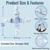 Bed Sheet Detangler 2 Pack–Reduces Laundry Tangling, Twisting & Knotting