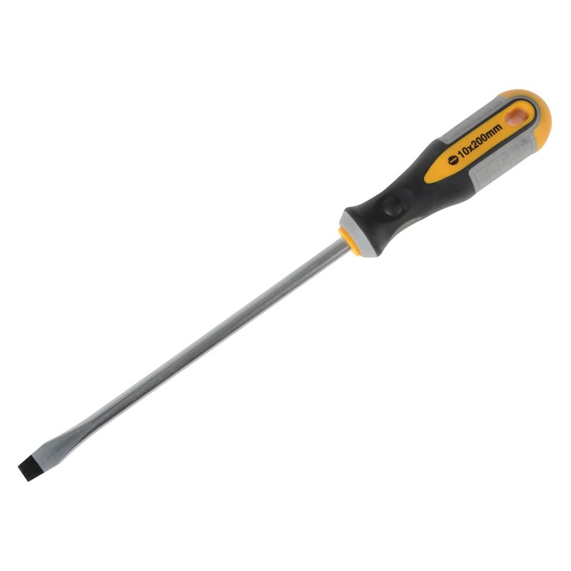 Roughneck ROU22118 Screwdriver - Slotted Flared 10x200mm