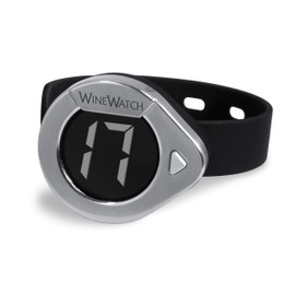 Final Touch Electronic Wine Thermometer, Stainless Steel Face Plate