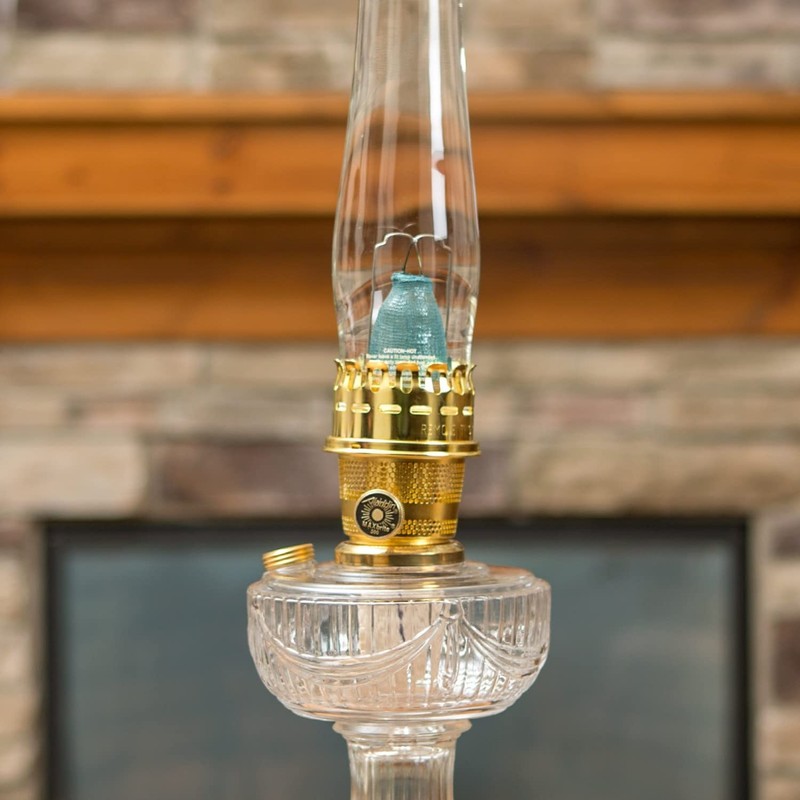 Aladdin R150 Lox-on Oil Lamp Mantle for Brighter and Cleaner