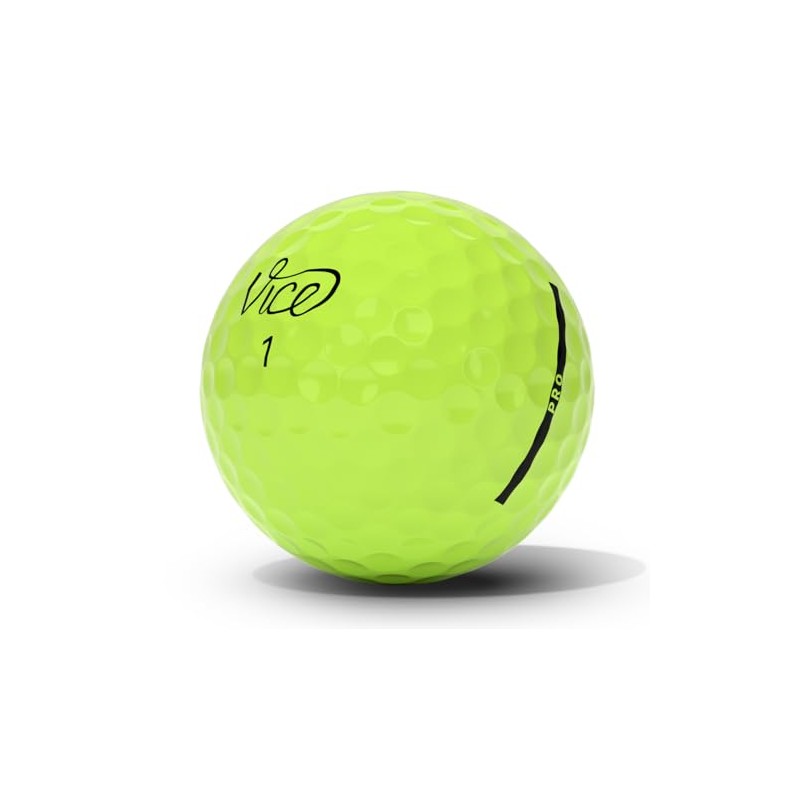 Vice Pro Golf Balls, Lime, 1 dozen