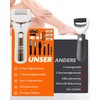11 in 1 Hornhautentferner Elektrisch, USB Wiederaufladbar Hornhauthobel mit 3