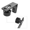 CCJH Sliding Barn Door Floor Guide Adjustable Wall Mounted Bottom