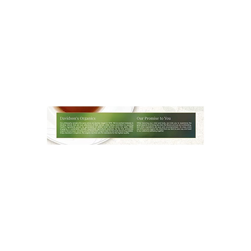 Davidson's Organics, South African Green Honeybush, 100-count Unwrapped Tea Bags