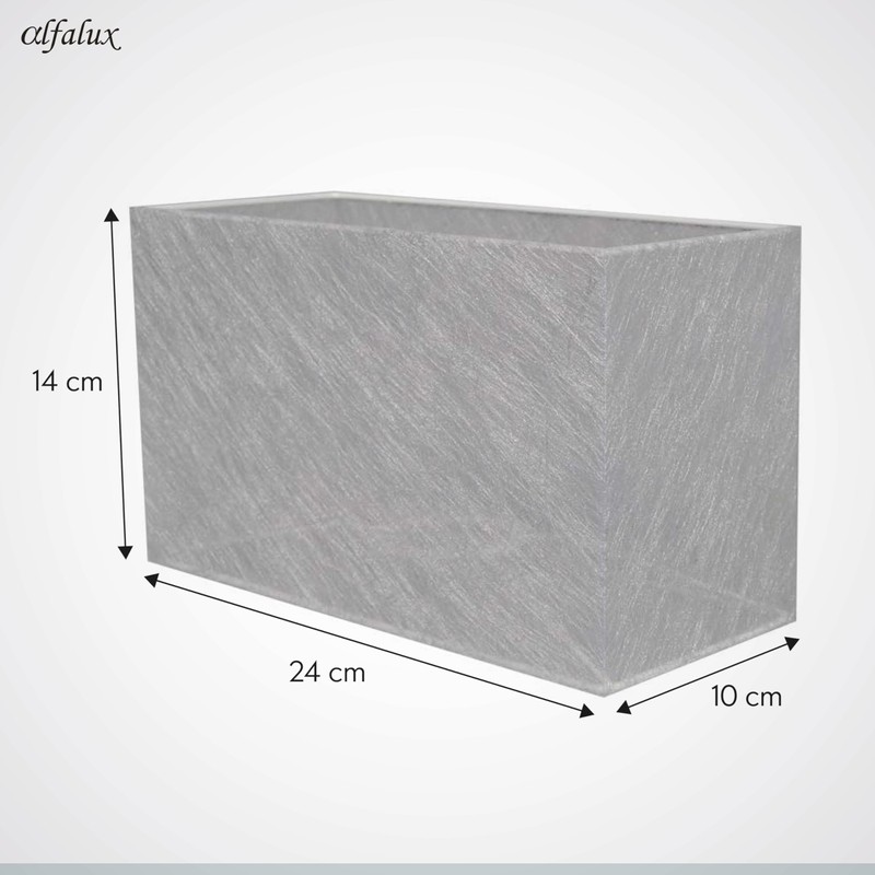 JULIA 5 Transparent Lampshade 24 x 10 x 14H Shade