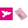 Efco Punch XL Dove 45 x 33 mm, Pink, 20 x 10 x 4 cm