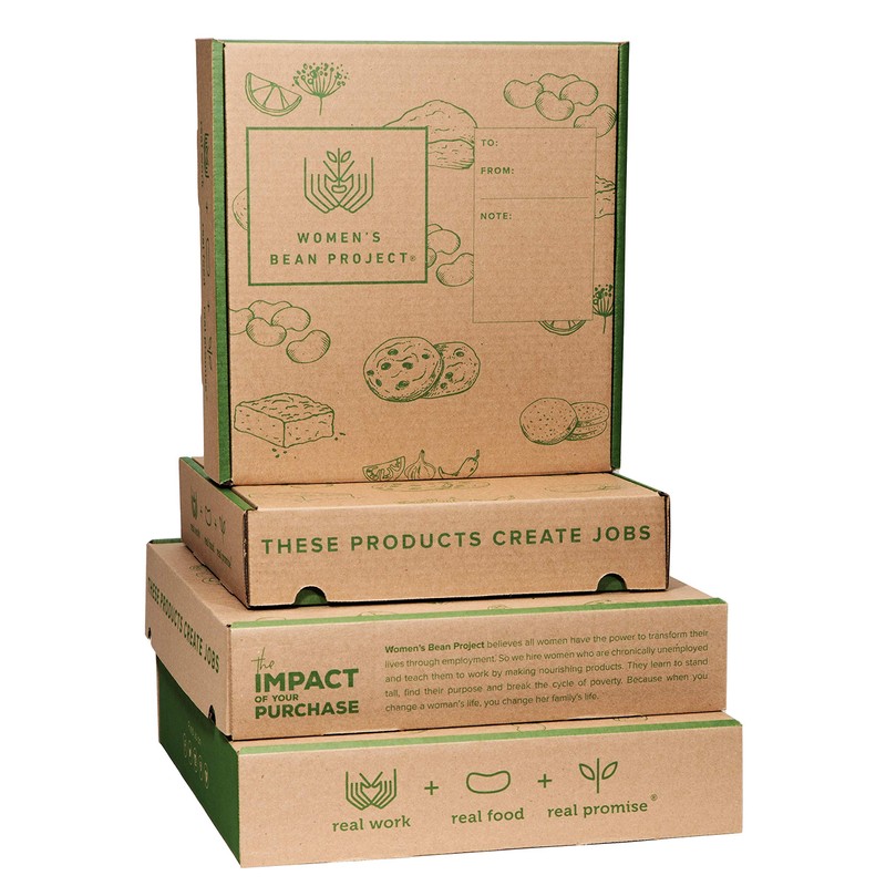 Women's Bean Project Mealtime Gift Box, 4 Items